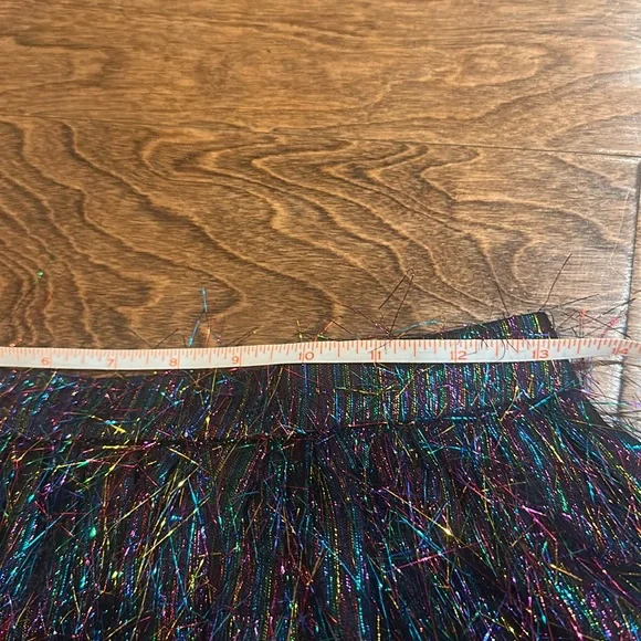 Queen of Sparkles tinsil sparkle skort NWOT - Picture 2 of 7